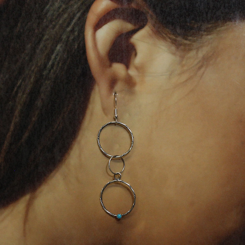Hoop Earrings by Navajo
