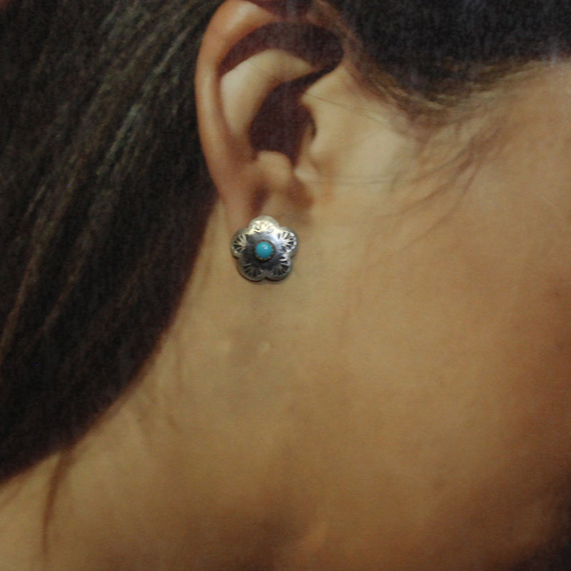 Flower Earrings by Navajo