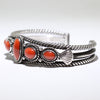 Coral Bracelet by Steve Arviso 5-1/4"