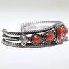 Coral Bracelet by Steve Arviso 5-1/4"