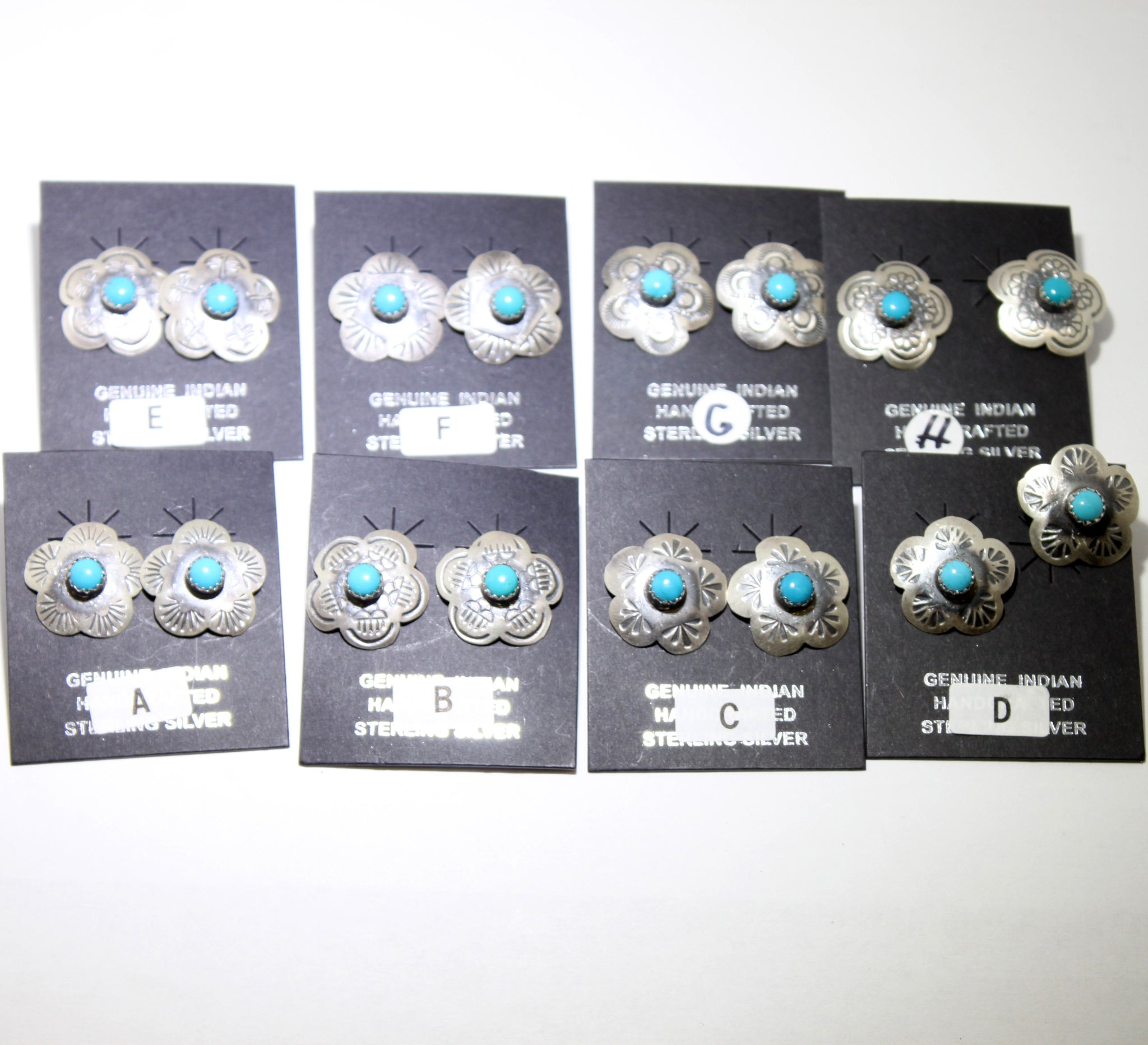 Flower Earrings by Navajo