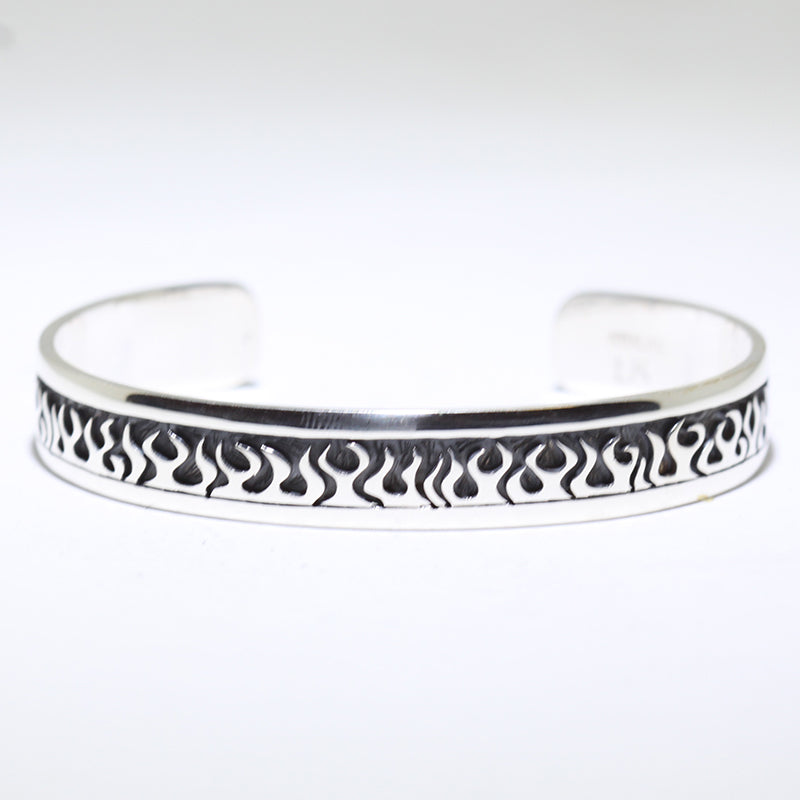 Silver Bracelet by Lucion Koinva 5"