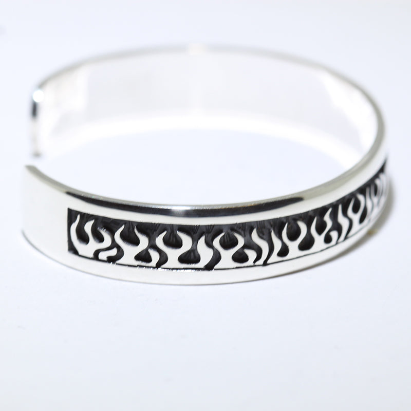 Silver Bracelet by Lucion Koinva 5"