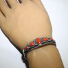 Coral Bracelet by Steve Arviso 5-1/4"