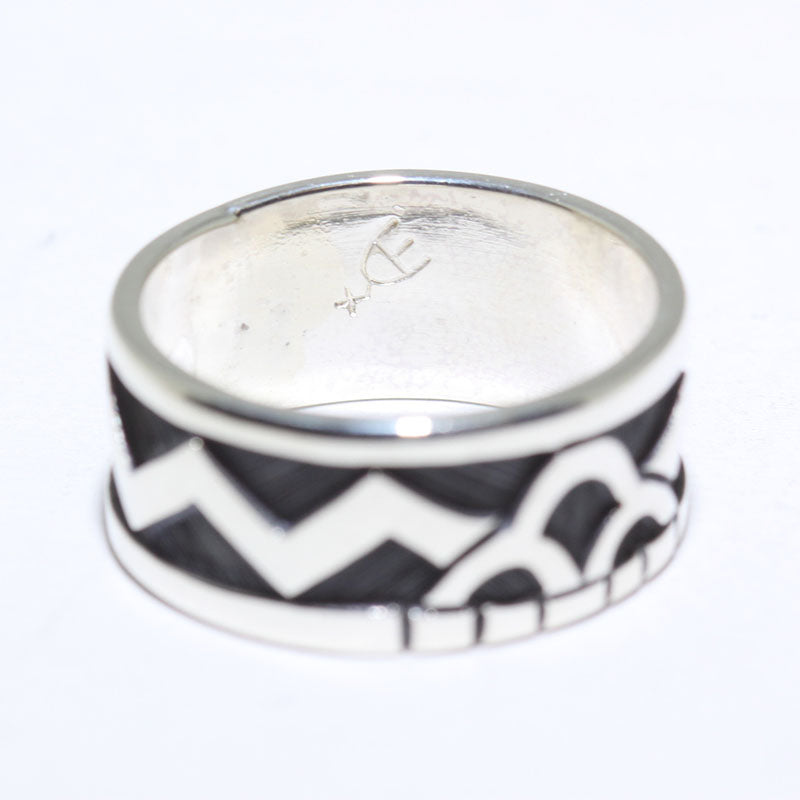 Silver Ring by Ruben Saufkie- 11