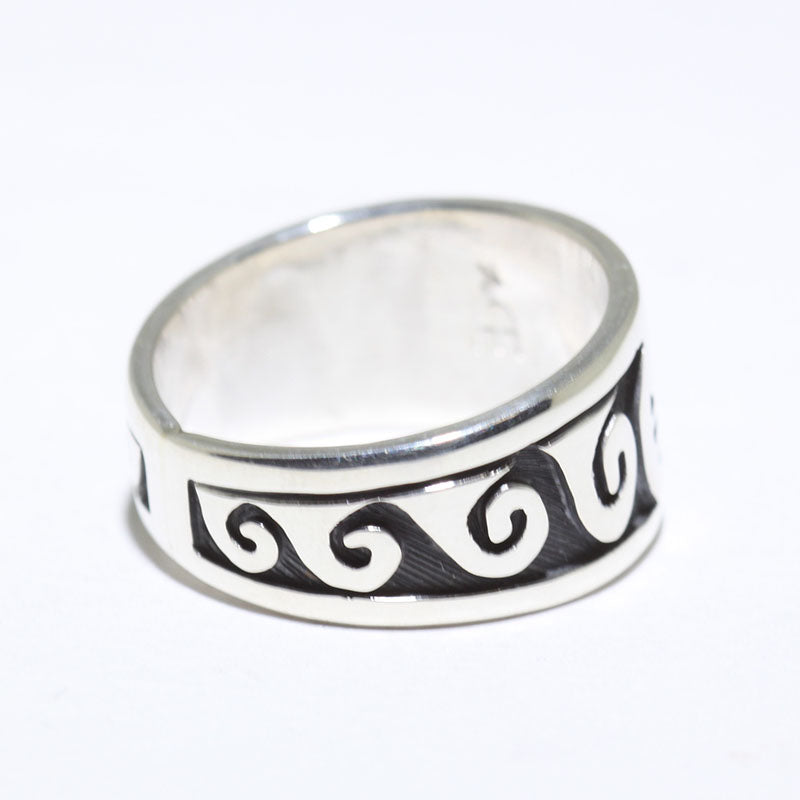 Silver Ring by Ruben Saufkie- 9.5