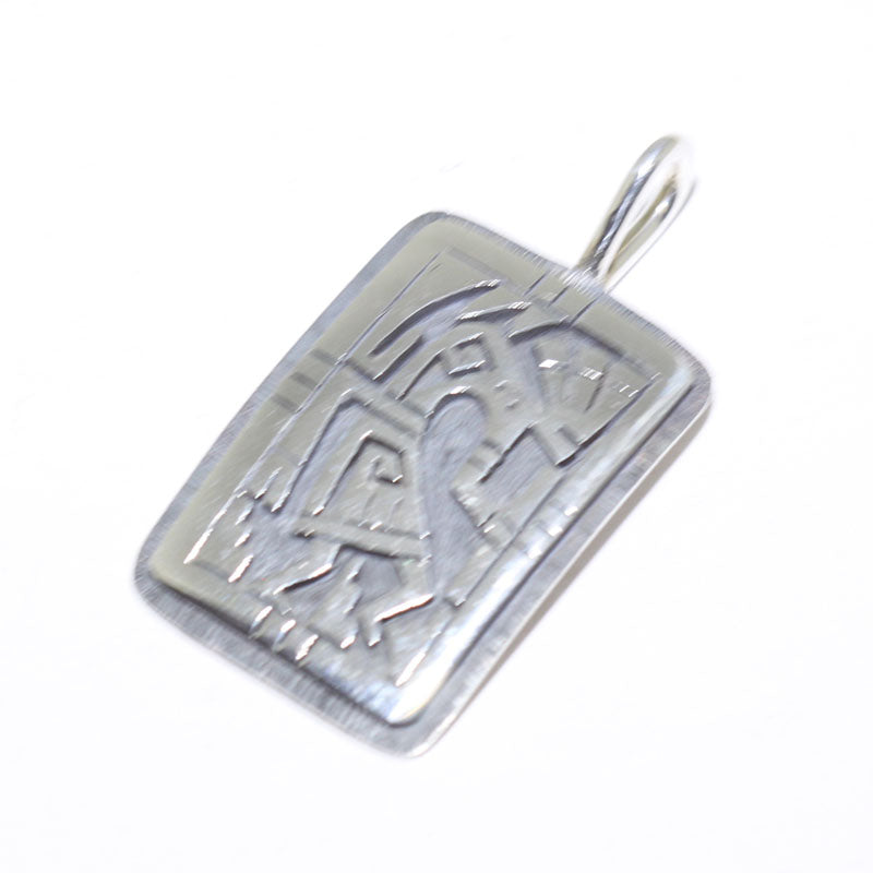 Silver Pendant by Clifton Mowa