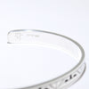 Silver Bracelet by Clifton Mowa 5-3/4"