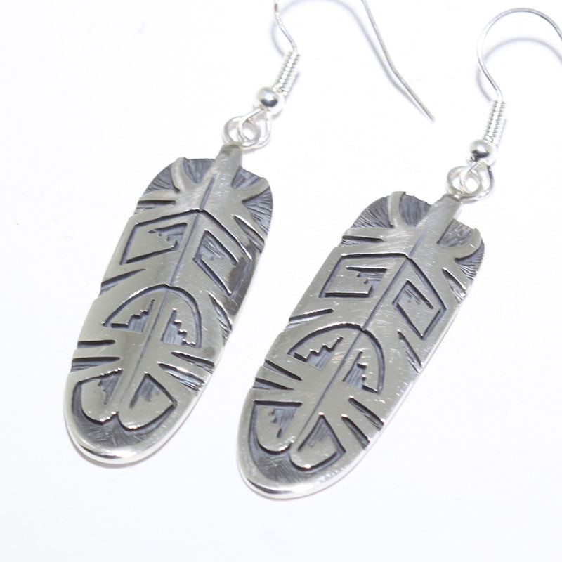 Silver Earrings by Harlen Joseph