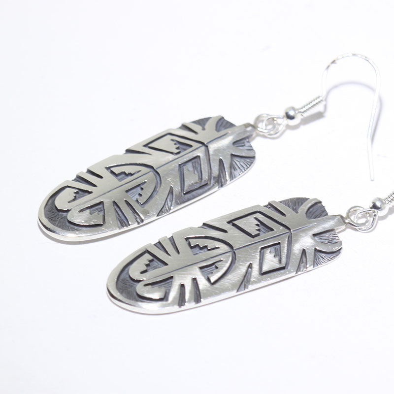 Silver Earrings by Harlen Joseph