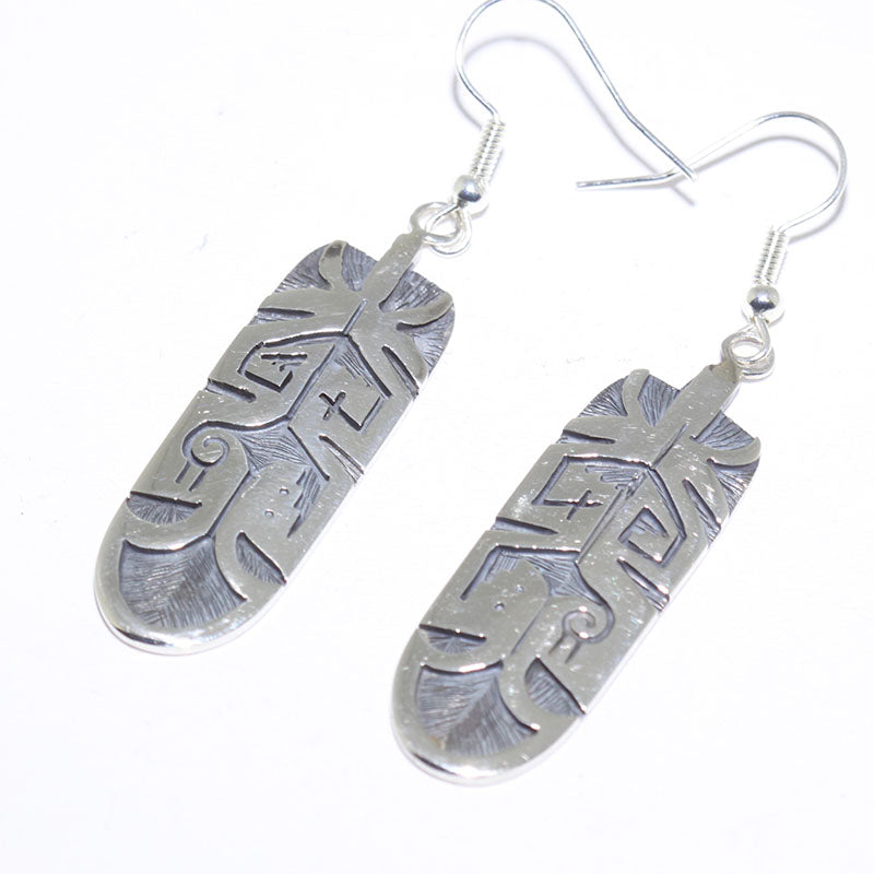 Silver Earrings by Harlen Joseph