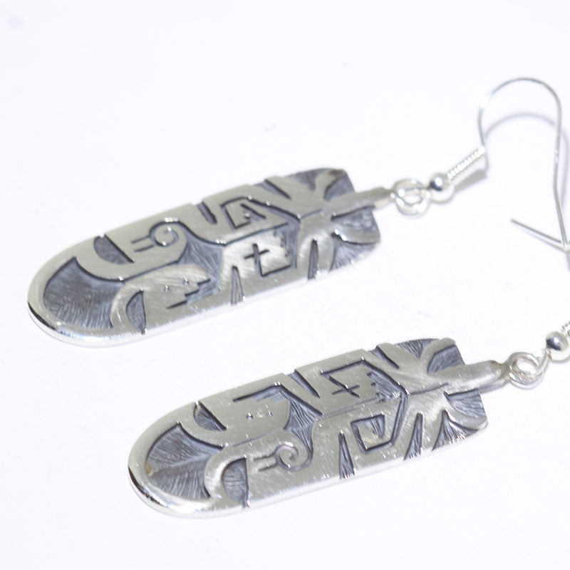 Silver Earrings by Harlen Joseph