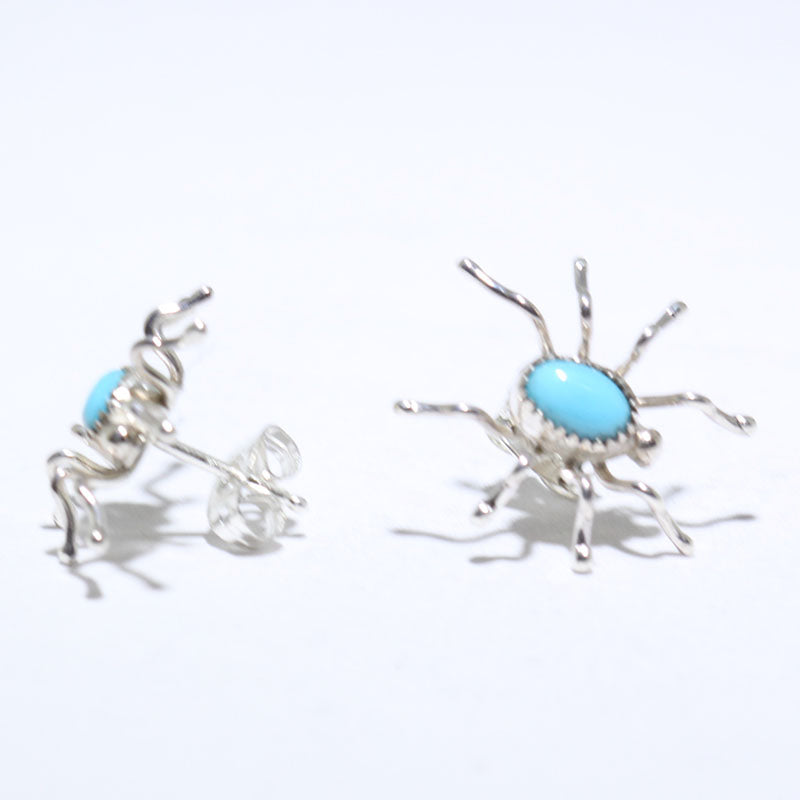 Spider Earrings by Navajo