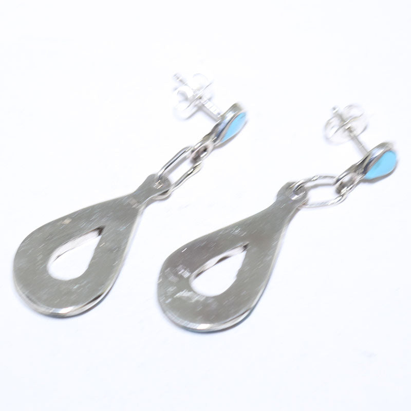 Inlay Earrings by Navajo