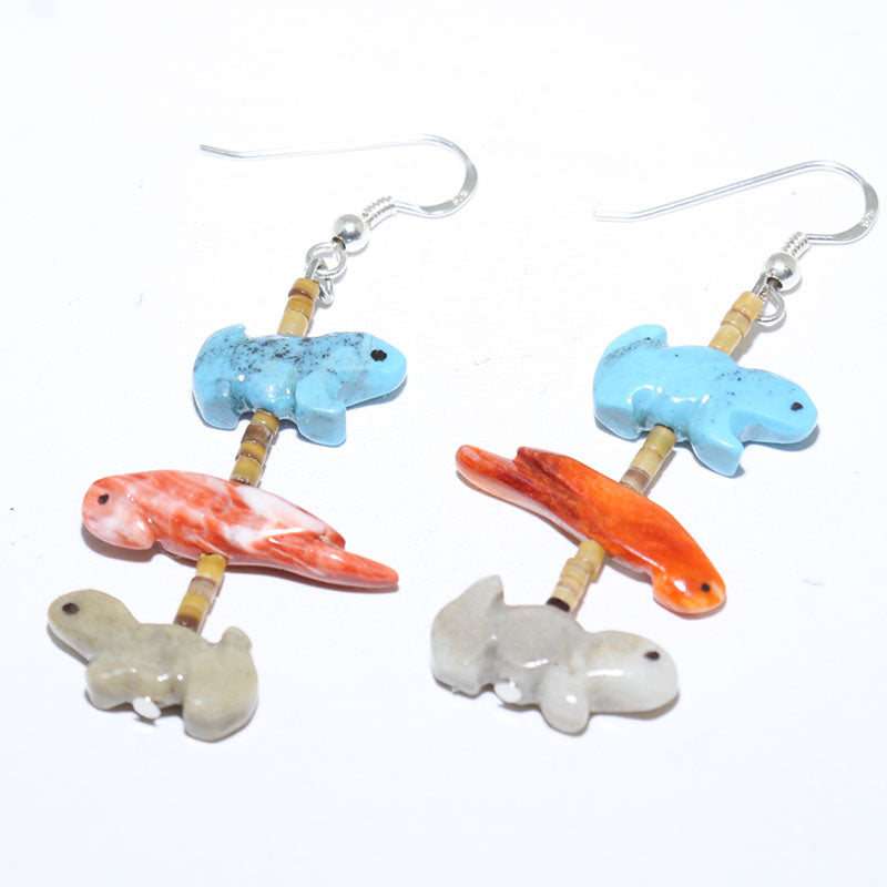 Fetish Earrings by Navajo