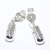 Silver Earrings by Navajo