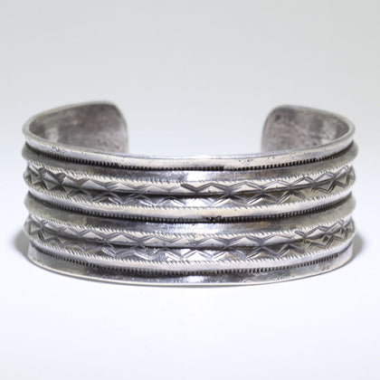Coin Silver Bracelet by Jesse Robbins- 5
