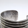 Coin Silver Bracelet by Jesse Robbins- 5"