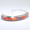 Inlay Bracelet by Wes Willie 5-1/4"