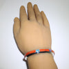 Inlay Bracelet by Wes Willie 5-1/4"