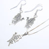 Butterfly Necklace Set by Navajo