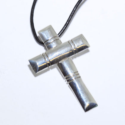 Cross Necklace by Aaron Peshlakai