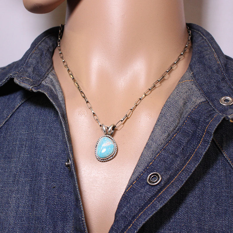 Bisbee Pendant by Robin Tsosie