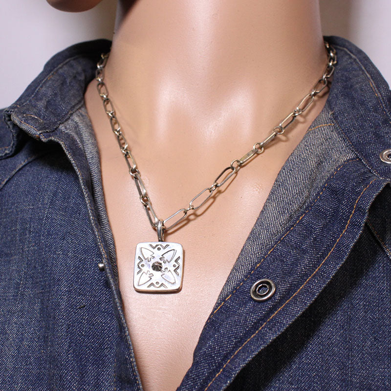 Silver Pendant by Arnold Goodluck