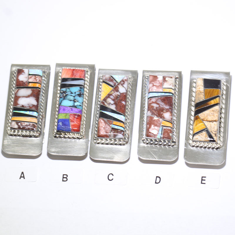Inlay Money Clip by Navajo
