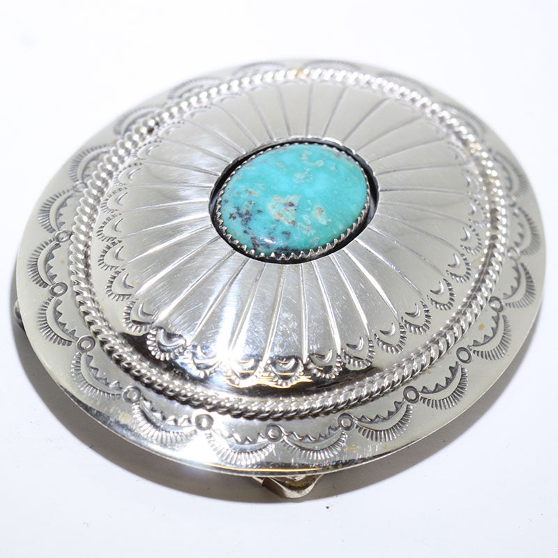 Turquoise Buckle by Navajo