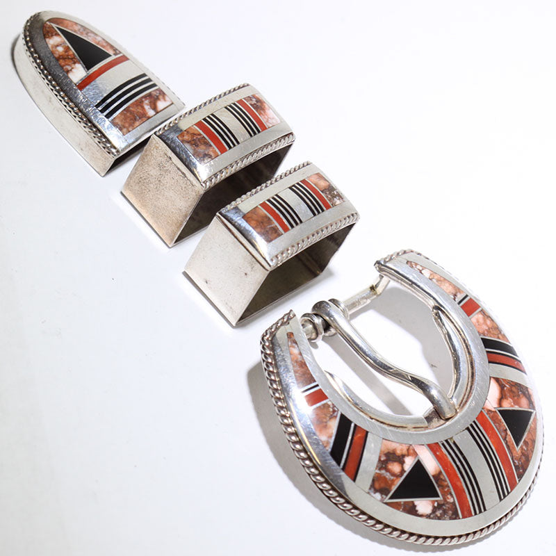 Inlay Buckle Set by Stone Weaver