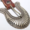Silver Buckle Set by Leonard Maloney