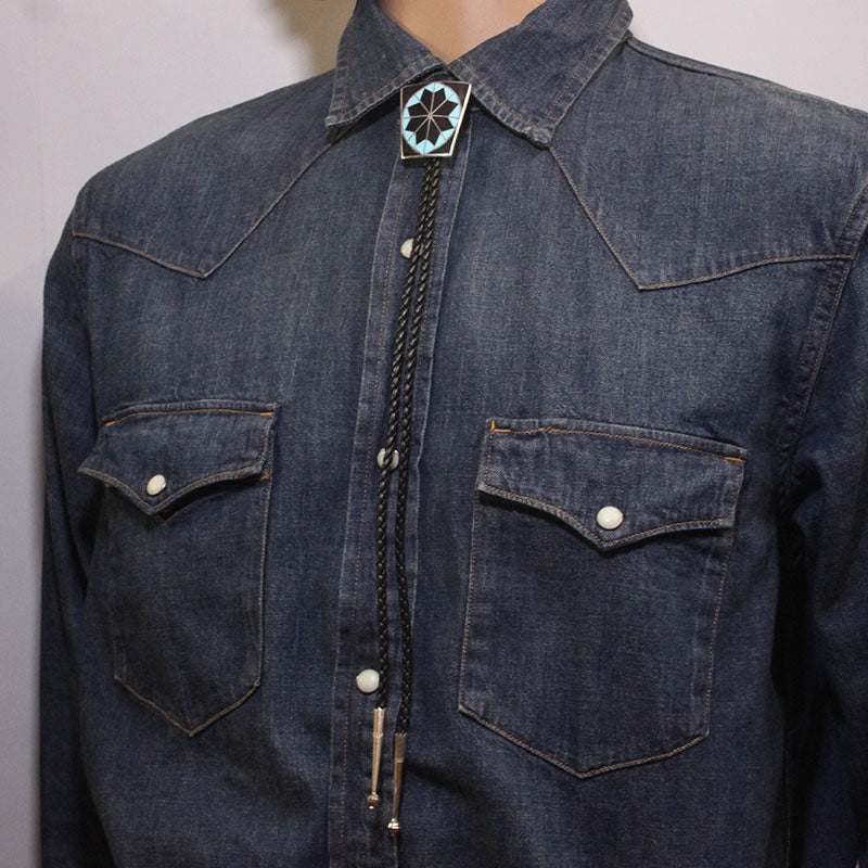 Inlay Bolo by Zuni