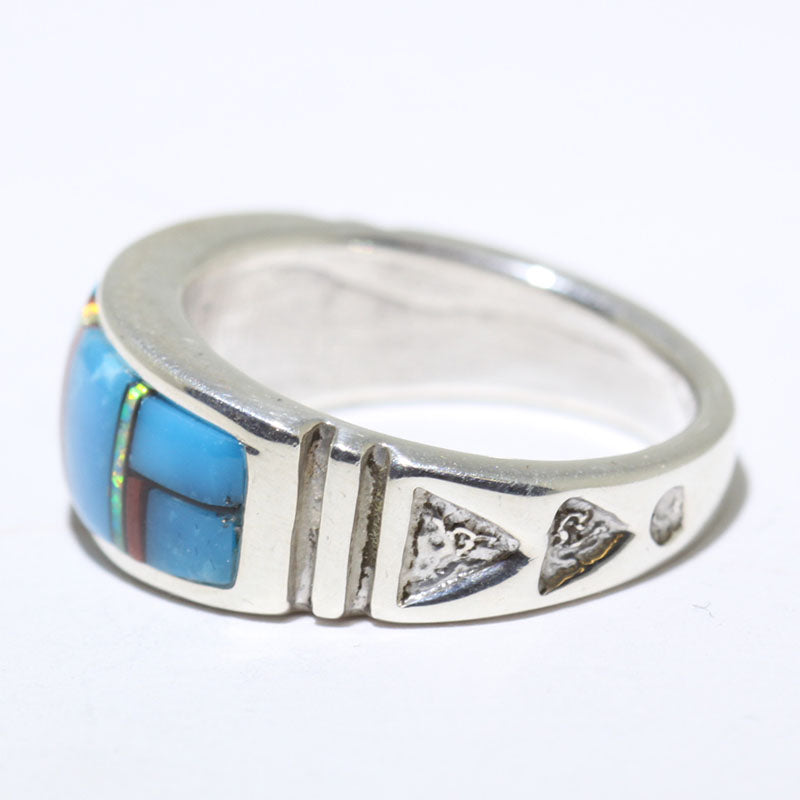 Inlay Ring by Navajo- 9