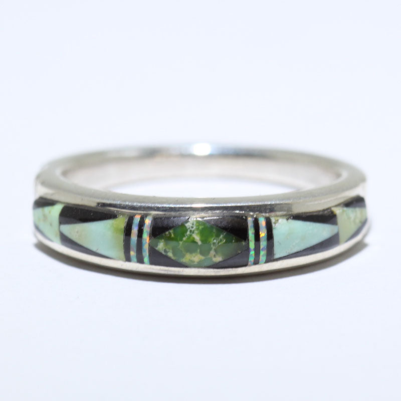 Inlay Ring by Navajo- 9