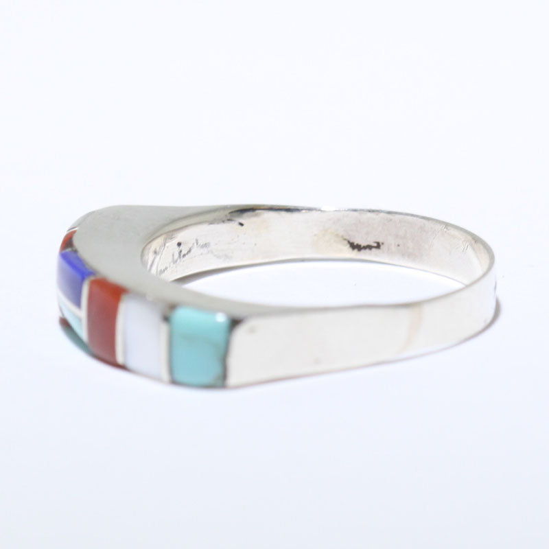Inlay Ring by Zuni- 7.5