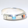 Inlay Bracelet by Wes Willie 5-1/4"