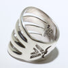 Silver Split Ring by Navajo