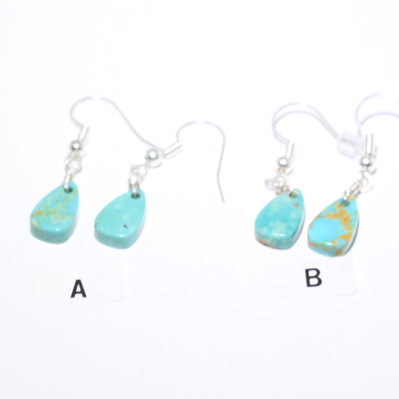 Turquoise Earrings by Santo Domingo