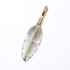 Feather pendant by Harvey Mace (silver or gold)