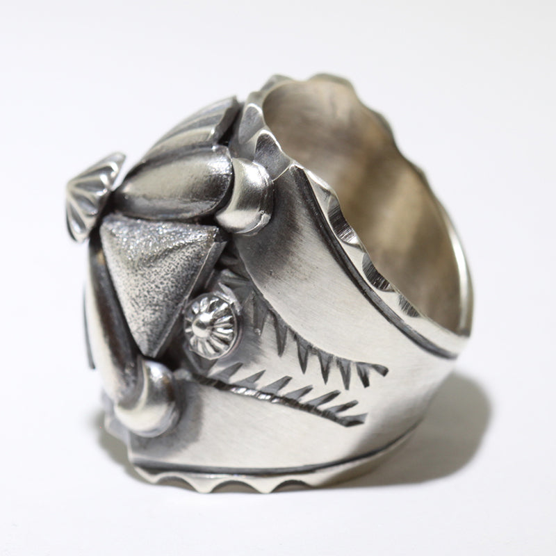 Silver Ring by Delbert Gordon- 9