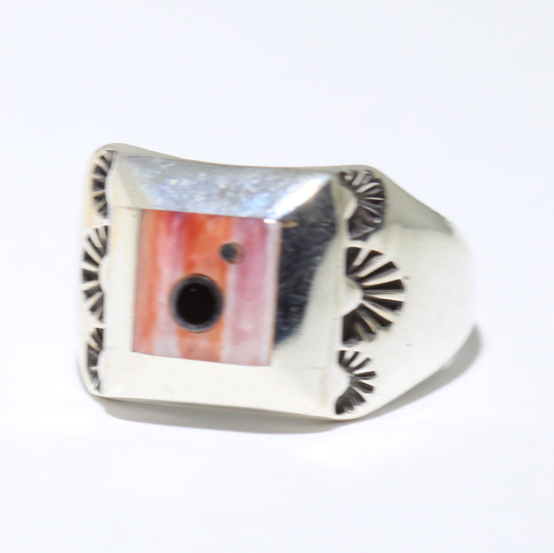 Inlay Ring by Veronica Benally - 6.5