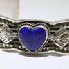 Heart Bracelet by Darrell Cadman 5-1/4"