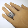 Silver Ring by Delbert Gordon- 9