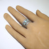 Turquoise Ring by Falcon Trading Company- 9.5