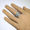 Turquoise Ring by Falcon Trading Company- 10.5