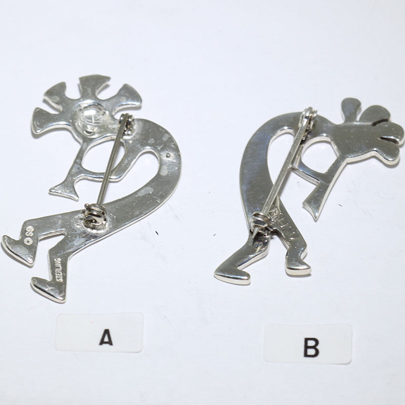 Silver Pin by Navajo