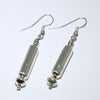 Silver Earrings by Navajo