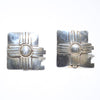 Silver Earrings by Navajo