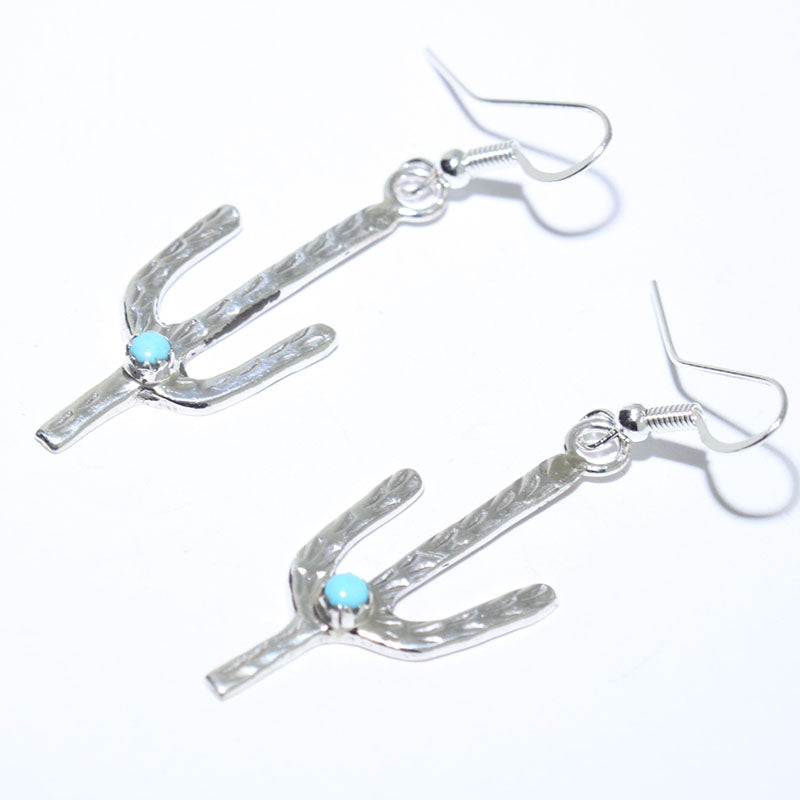 Cactus Earrings by Navajo